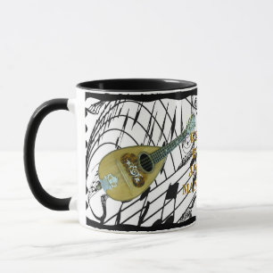 ANTIQUE MANDOLIN-MUG MUG