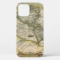 Antique Map, 1596, America Sive Novus Orbis