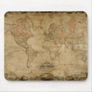 Antique Map Mousepad