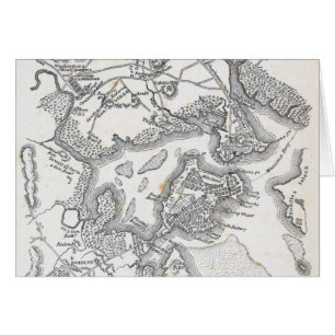 Antique Map of Boston 1775-1776