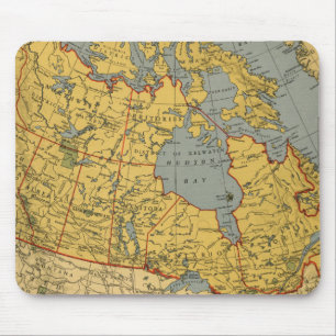 Antique Map of Canada Mouse Mat