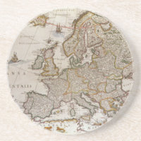 Antique Map of Europe by Willem Jansz Blaeu, c1617
