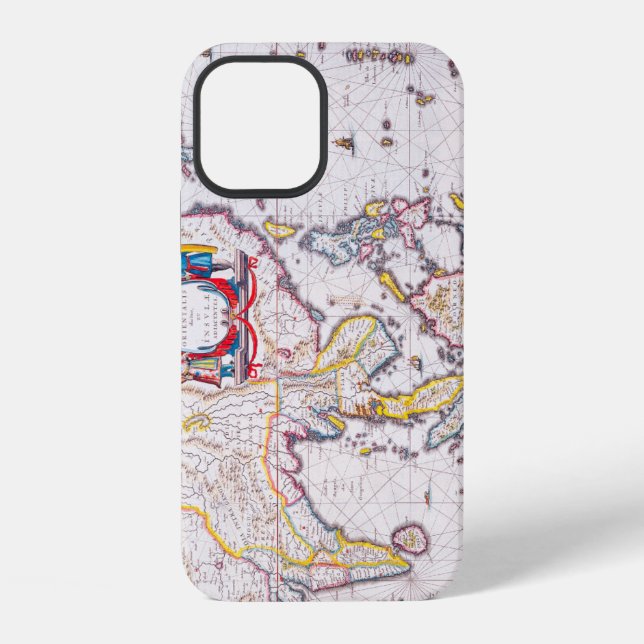 Antique Map of India From 1650 Case-Mate iPhone Ca Case (Back)