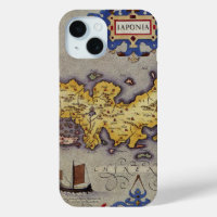 Antique Map of Japan by Mercator and Hondius