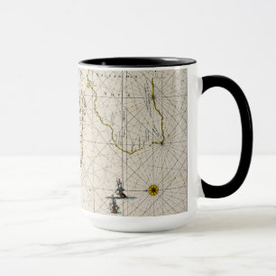 Antique Map of the East Indies Mug