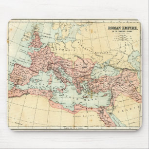 Antique map of the Roman Empire Mouse Mat