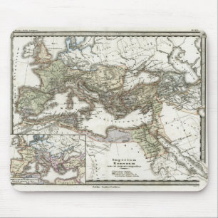 Antique Map of the Roman Empire Mouse Mat