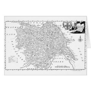 Antique Map of Yorkshire 1786