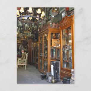 Antique Market in Athens Greece Post Card