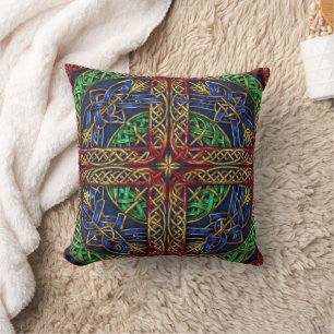 Antique Mediaeval Celtic Knots Cushion
