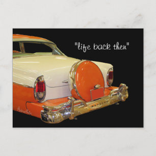 Antique Merc Car Postcard-customise it Postcard