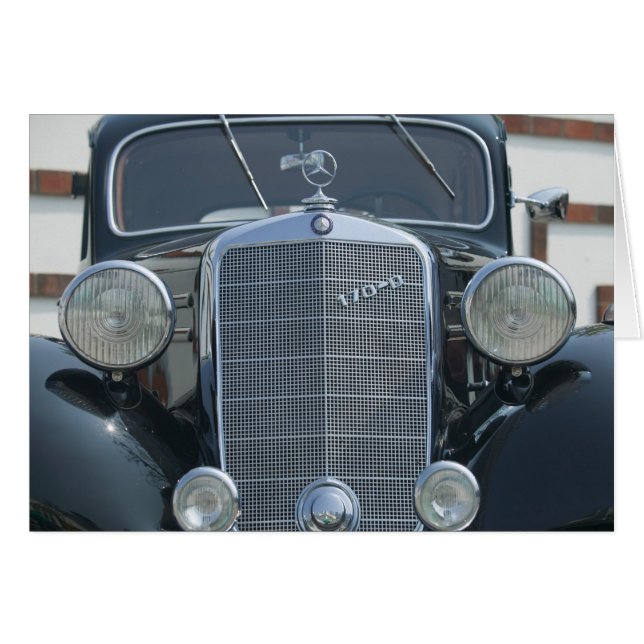 antique mercedes 2 (Front Horizontal)