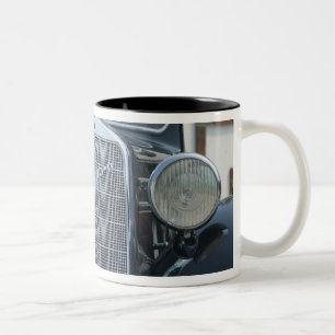 antique mercedes 2 Two-Tone coffee mug