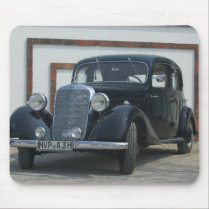 antique mercedes 3 mouse mat