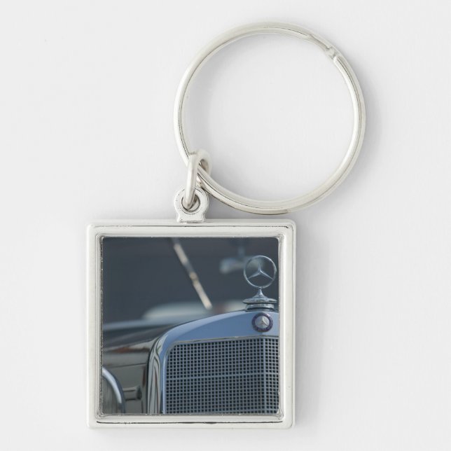 antique mercedes 4 key ring (Front)