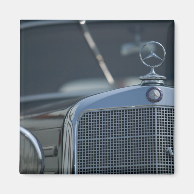 antique mercedes 4 magnet (Front)