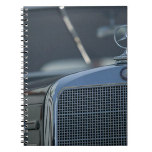 antique mercedes 4 notebook