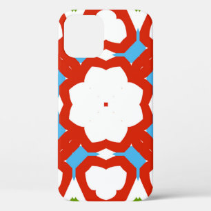 Antique mexican talavera ceramic. Graphic design.  iPhone 12 Case