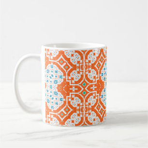 Antique mexican talavera ceramic. Vintage seamless Coffee Mug