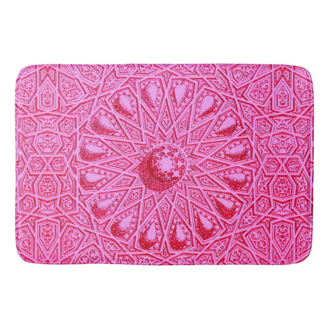 antique Middle Eastern motif Bath Mat (Front)