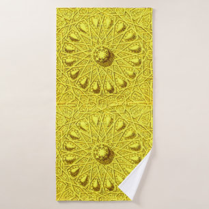 antique Middle Eastern motif Bath Towel Set