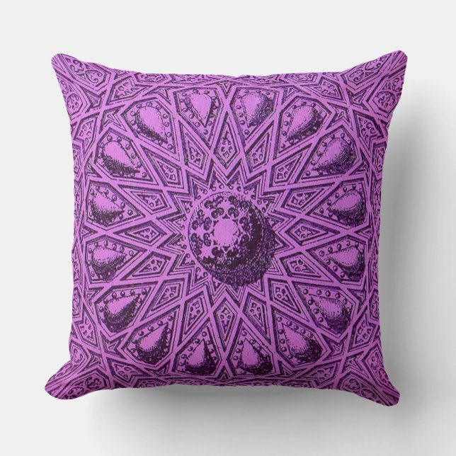 antique Middle Eastern motif Cushion (Front)