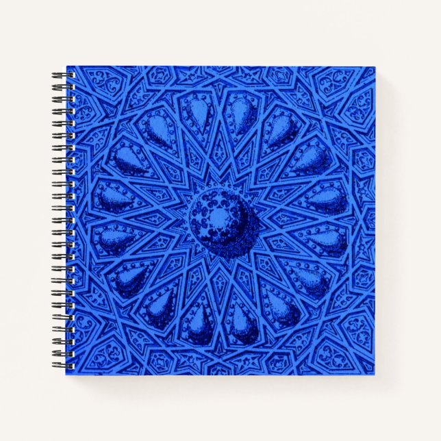 antique Middle Eastern motif Notebook (Front)