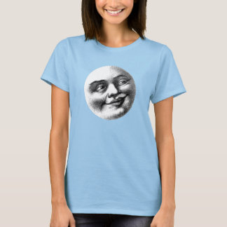 Antique Moon Face T-Shirt