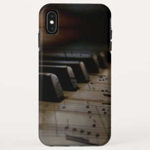 Antique Music Piano Keys iPhone XS Max Case