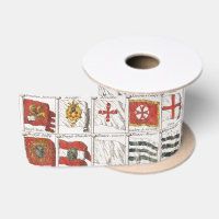 Antique Nautical Flags of the World Poster