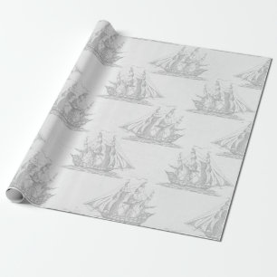 Antique Nautical Wrapping Paper