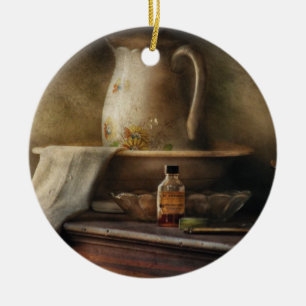 Antique - Nostalgia - The Water Pitcher Ceramic Tree Decoration
