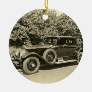 Antique Old Car- Ornament