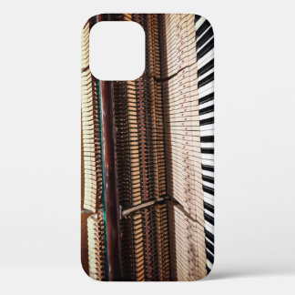 Antique Old Concert Piano Photo iPhone 12 Case