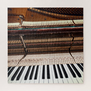 Antique Old Concert Piano Photo Jigsaw Puzzle