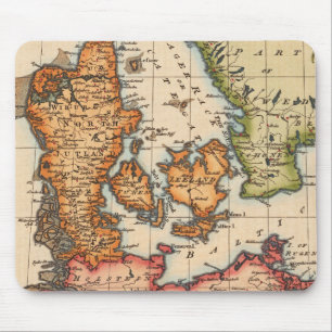 Antique Old Map Inspired (10) Mouse Mat