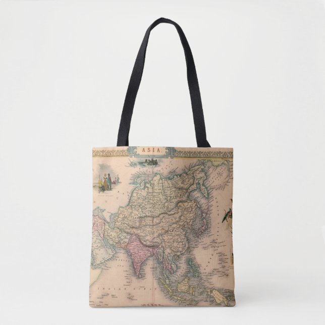Antique Old Map Inspired (11) Tote Bag (Front)