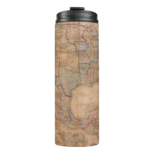 Antique Old Map Inspired (13) Thermal Tumbler