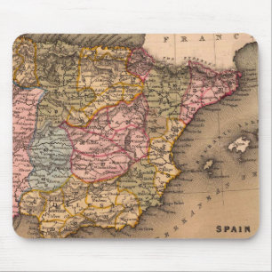 Antique Old Map Inspired (5) Mouse Mat