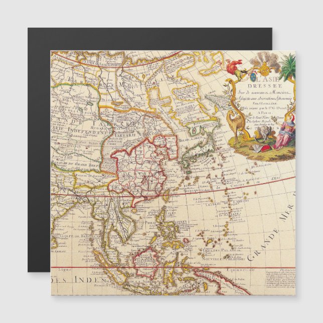 Antique Old Map Inspired (6) (Front/Back)