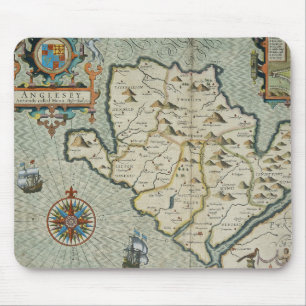 Antique Old Map Inspired (7) Mouse Mat