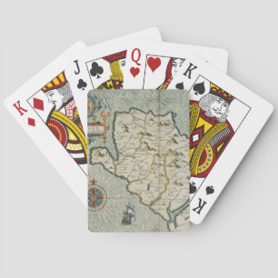 Antique Old Map Inspired (7) Playing Cards