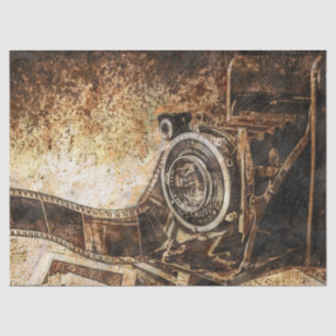 Antique Old Photo Camera Tissue Paper