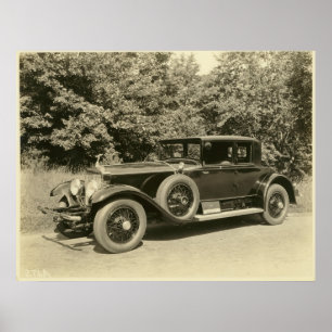 Antique Old Vintage Car-Print Poster