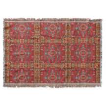 Antique Oriental Carpet Photo Print Repeat Pattern