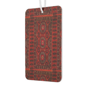 Antique Oriental rug design Car Air Freshener