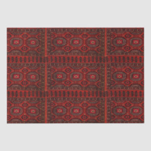 Antique Oriental rug design Tissue Paper