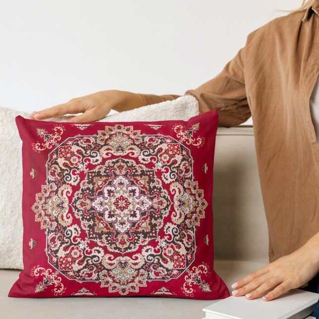 Antique Oriental Turkish Persian Carpet Kilim Rug  Cushion (Creator Uploaded)
