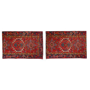 Antique Oriental Turkish Persian Carpet Pillowcase