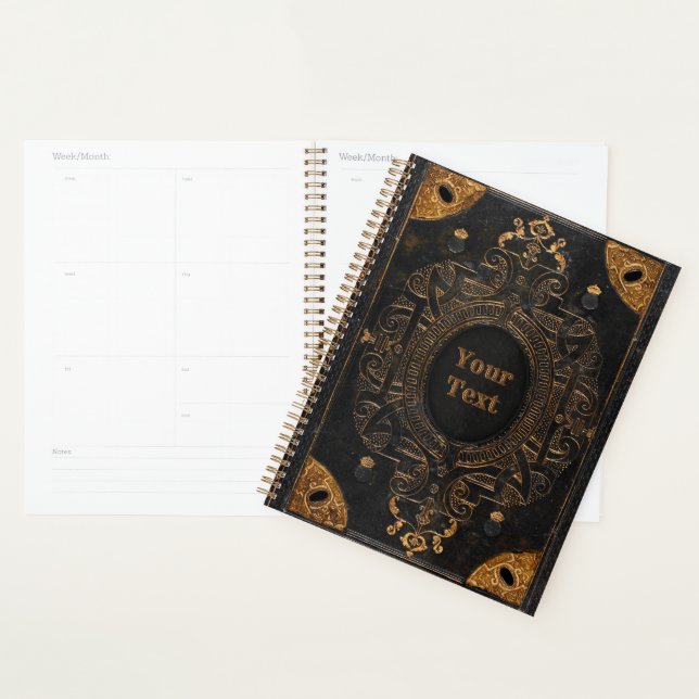Antique Ornamental (customisable)  Planner (Display)